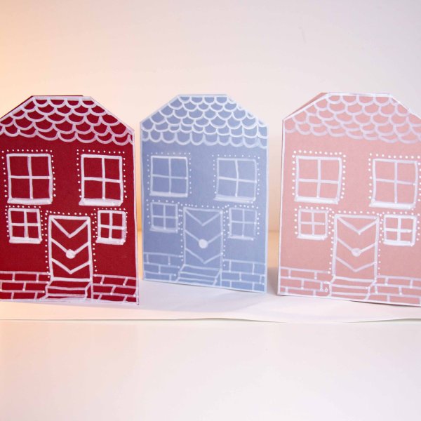 Greeting Cards Christmas Gingerbread House
